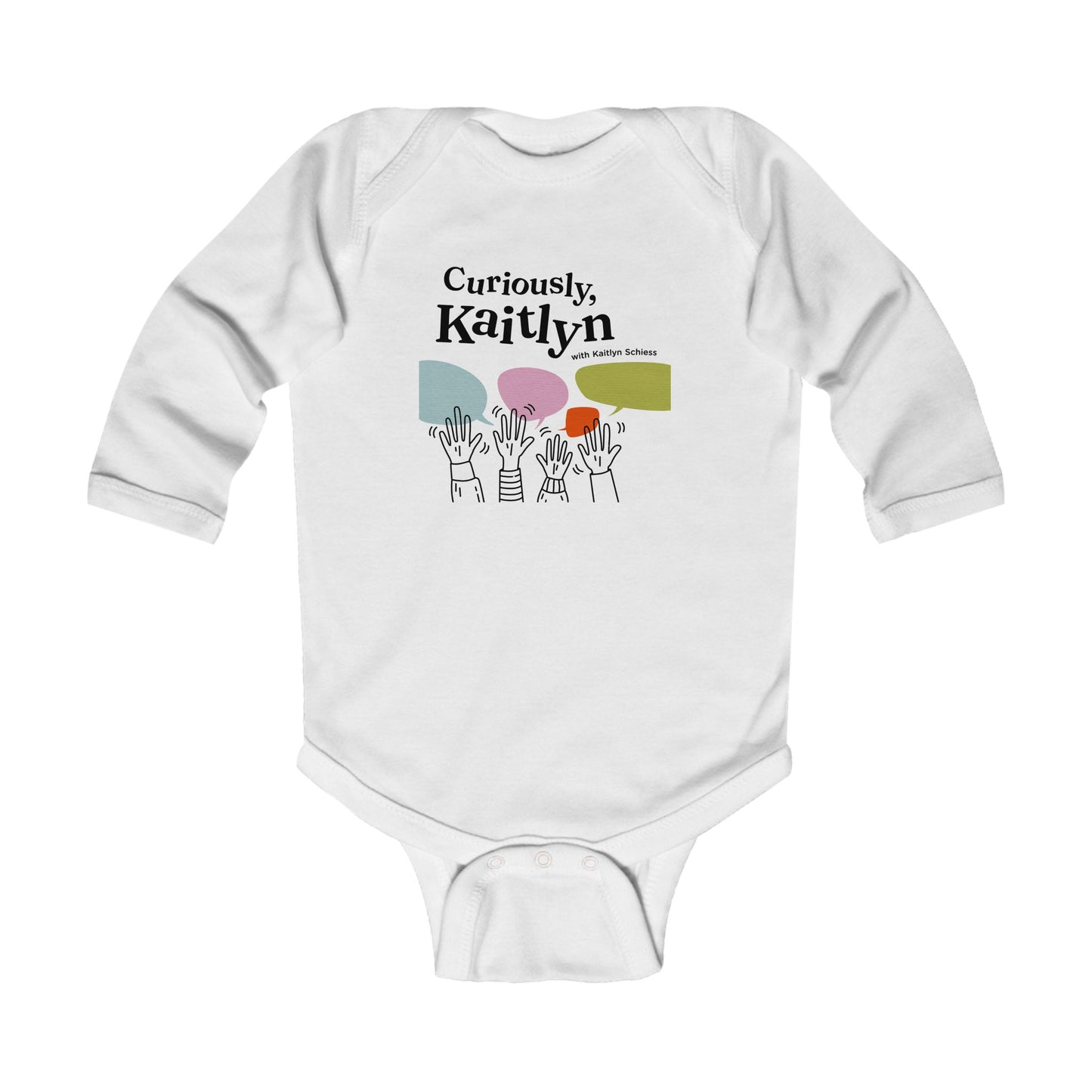 Curiously Kaitlyn Infant Long Sleeve Bodysuit