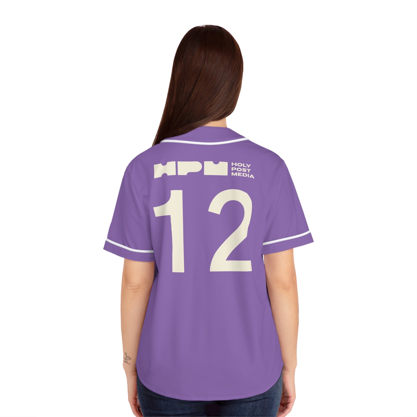 HPM Wome's Baseball Jersey (AOP)