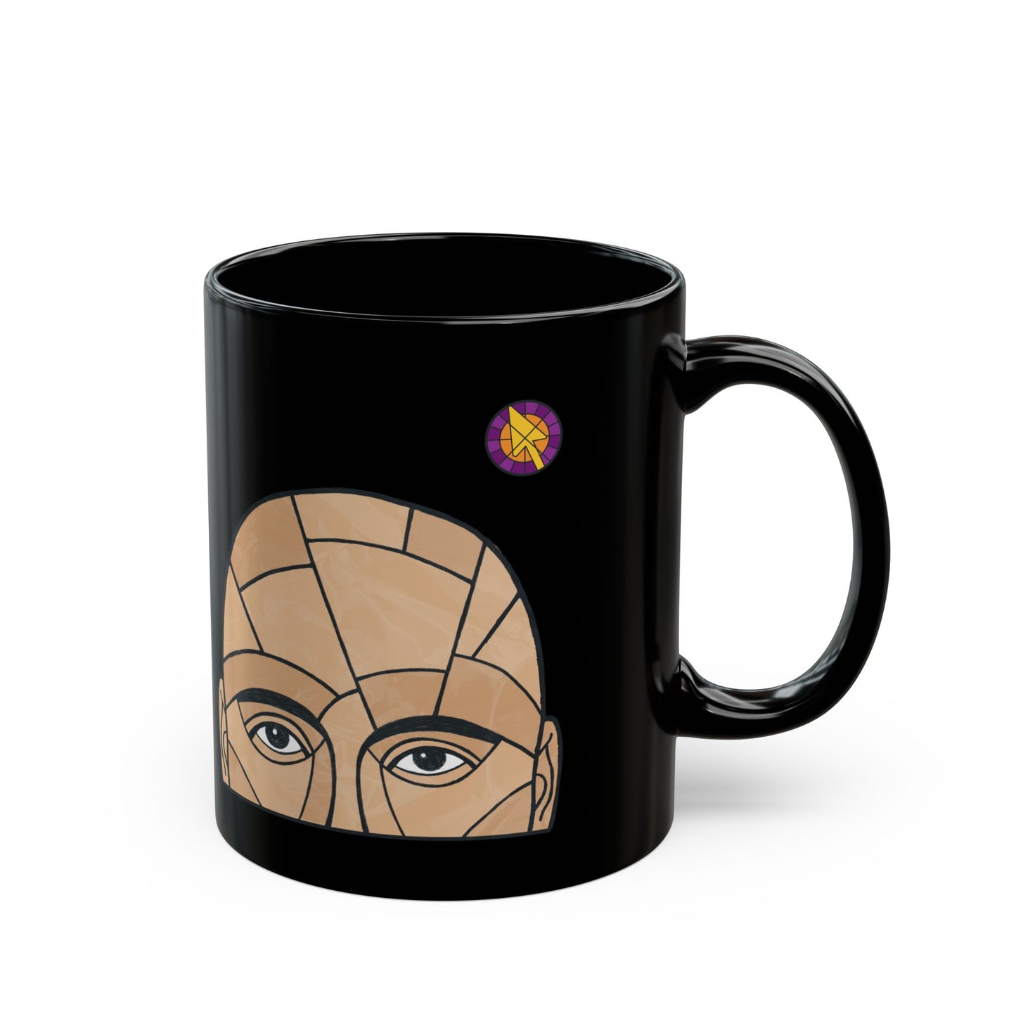 HP Heads Black Mug (11oz, 15oz)
