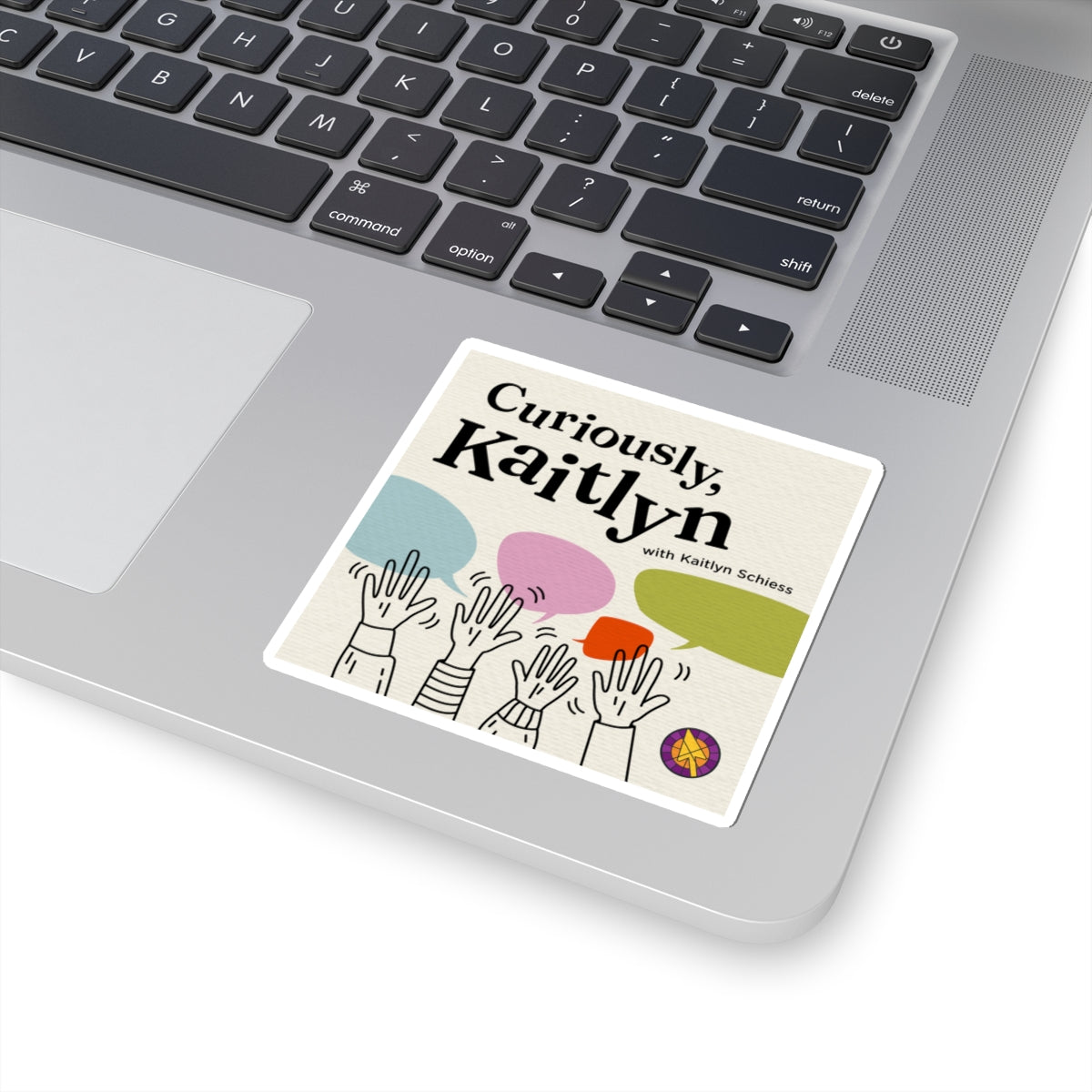 Curiously Kaitlyn Sticker
