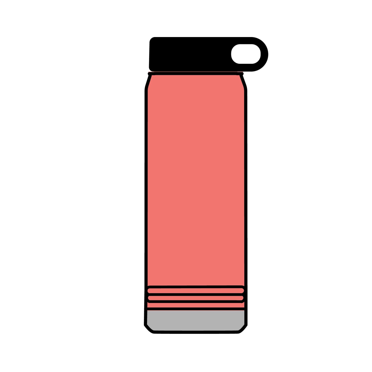 Holy Post Media Water Bottle, 32oz