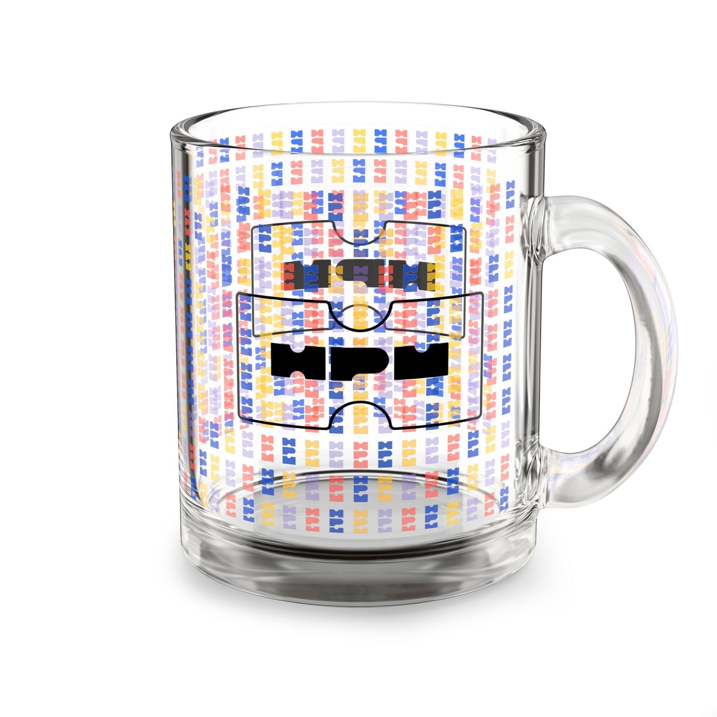 HPM Glass Mug, 10oz