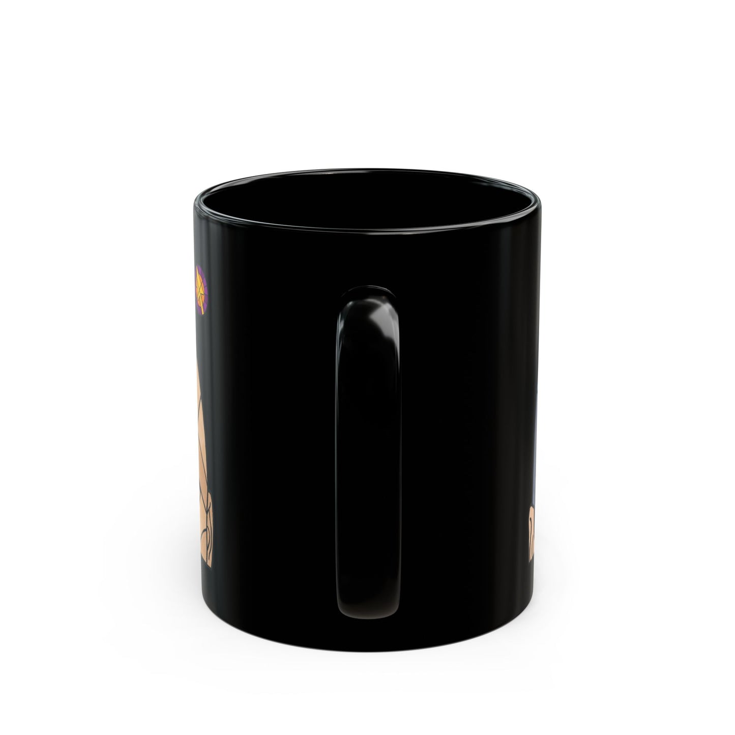 HP Heads Black Mug (11oz, 15oz)
