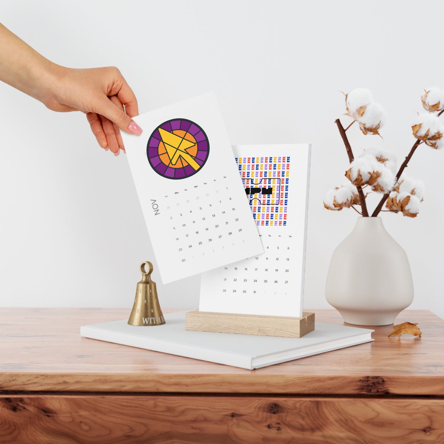 HPM Vertical Desk Calendar (2025)