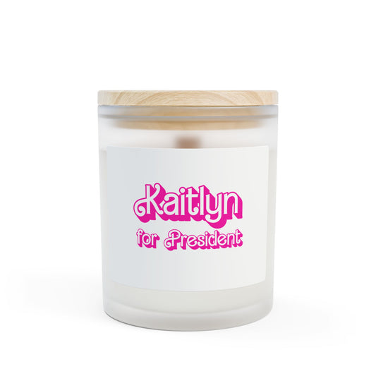 Frosted Glass Candle, 11oz