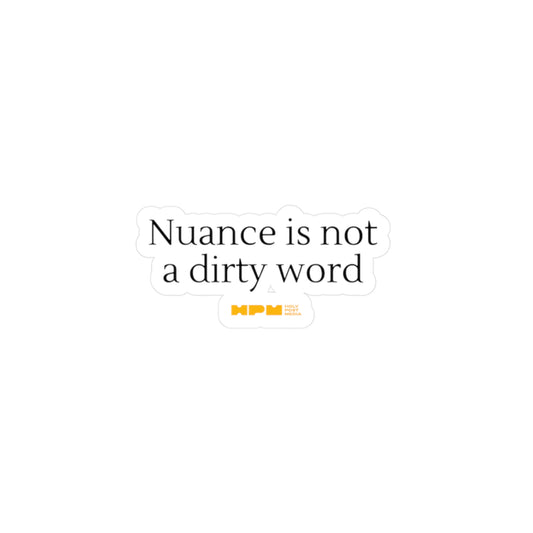 Nuance Vinyl Decal