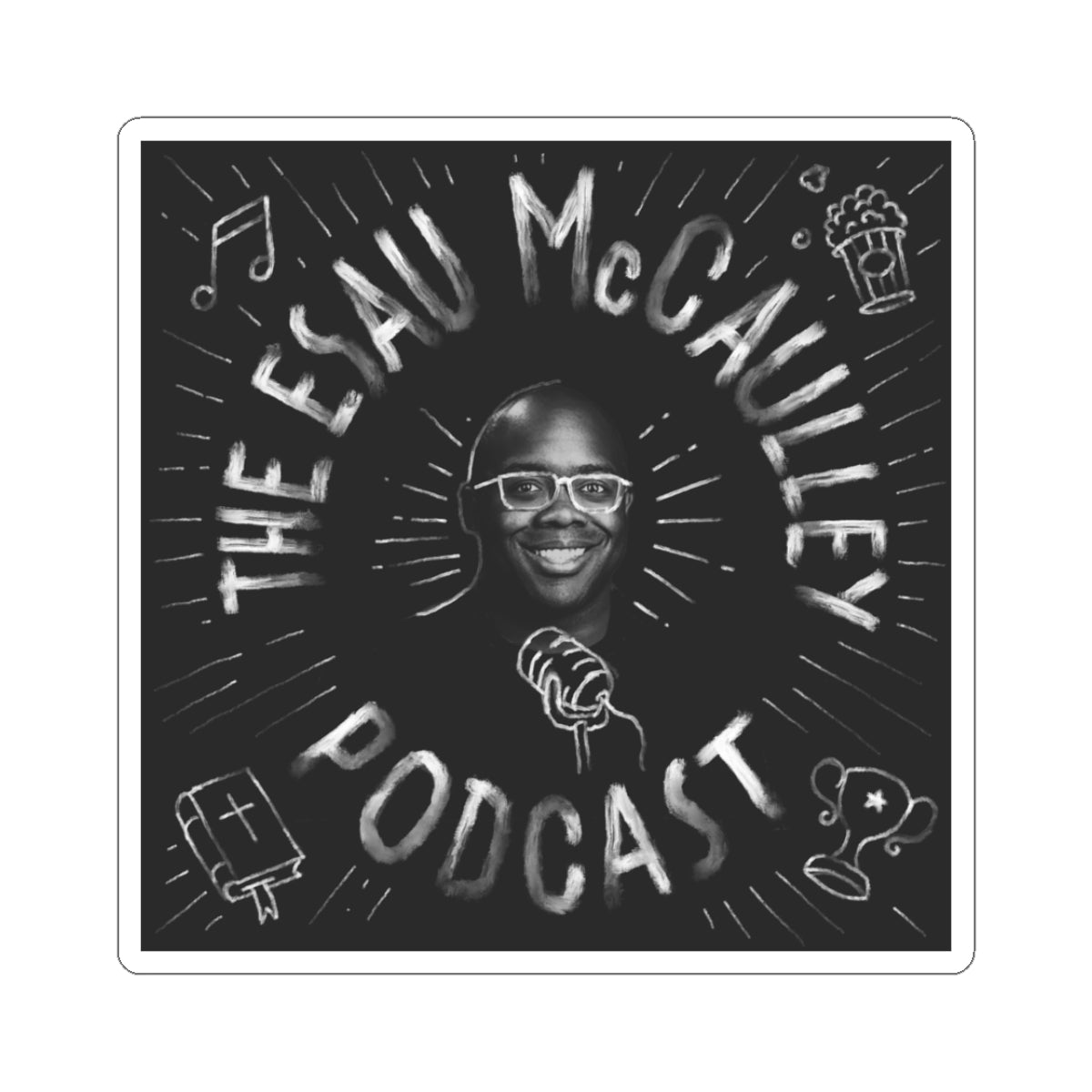 Esau McCauley Podcast Sticker
