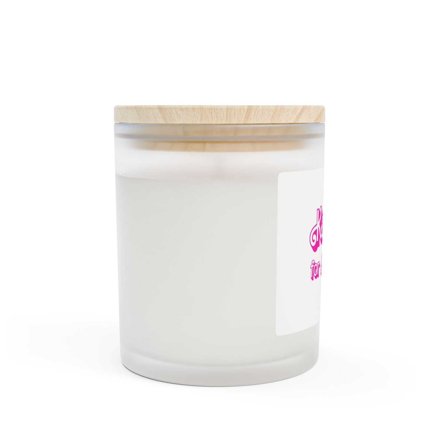 Frosted Glass Candle, 11oz