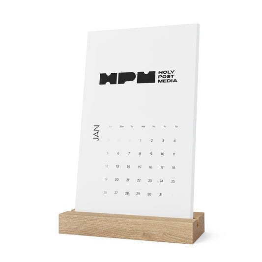 HPM Vertical Desk Calendar (2025)