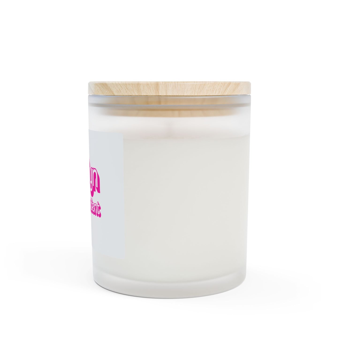Frosted Glass Candle, 11oz